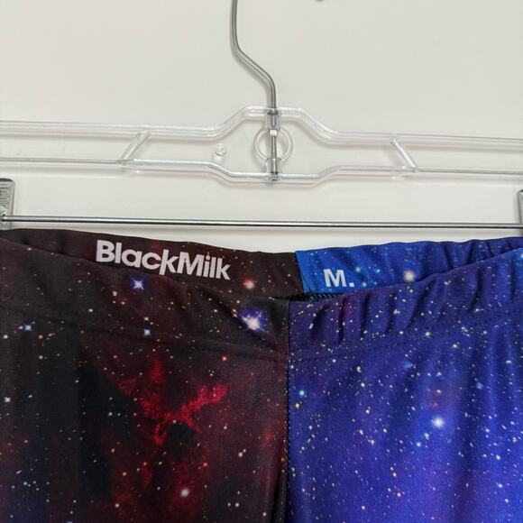 Blackmilk Galaxy Purple High Waisted Leggings Size M - Picture 2 of 3